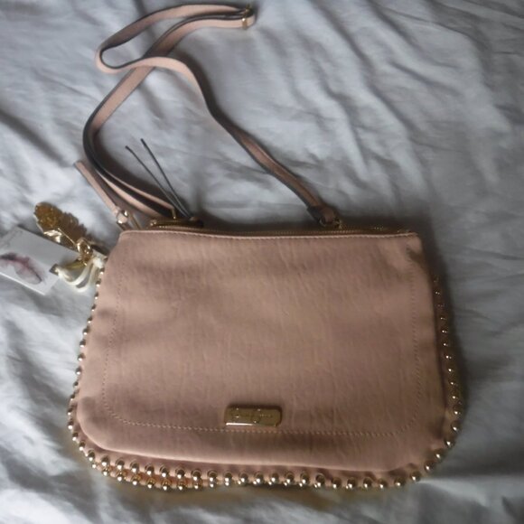 JESSICA SIMPSON DESIGNER LARGE HOBO BAG TOTE CROSSBODY PURSE W/ADJUSTABLE STRAP - Picture 11 of 12